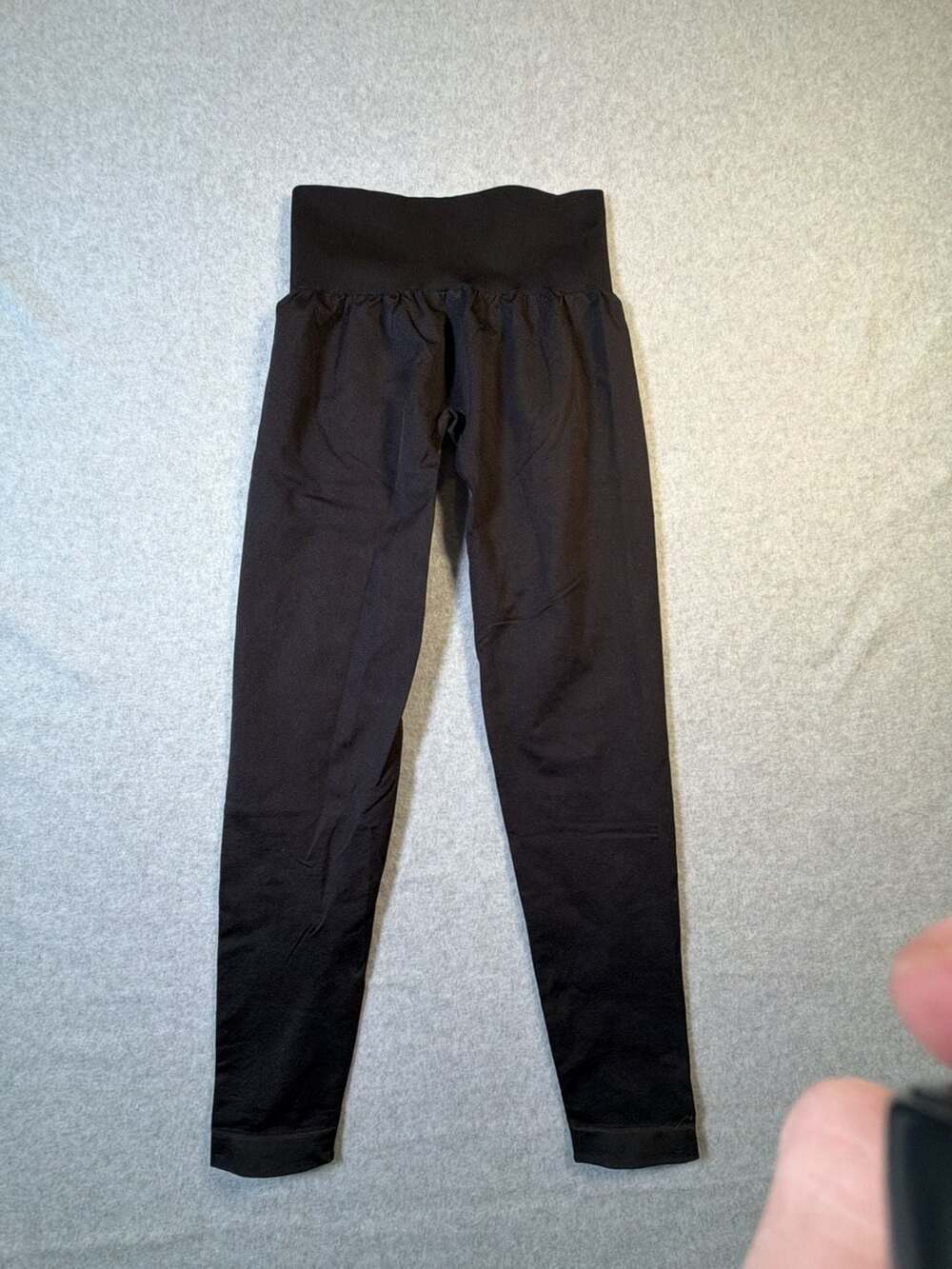 NVGTN Black Seamless High-Waisted Leggings Size S